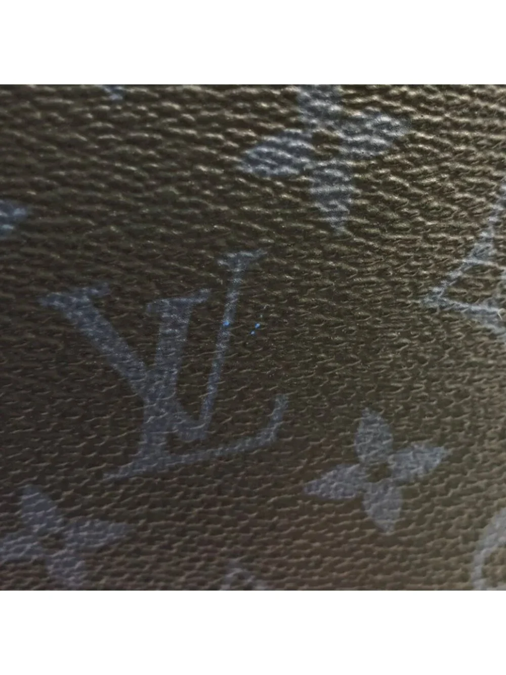Louis Vuitton Ultralight Monogram Edge Coat Ruto Leather Navy White Red Tote Bag